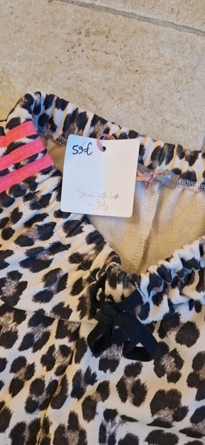 Pantalon jogg léopard Swen with love in italy neuf avec étiquette - photo numéro 15