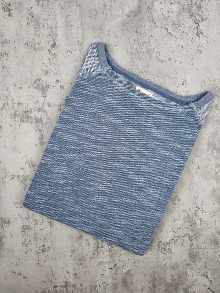Sweat Champion bleu chiné – Taille L Femme