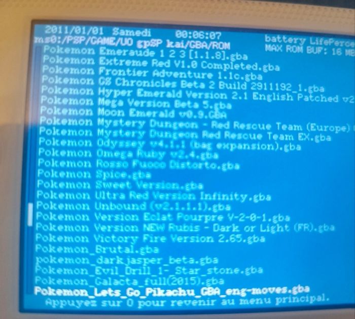 Carte mémoire pour PSP avec 4000 jeux préinstallé - photo numéro 10