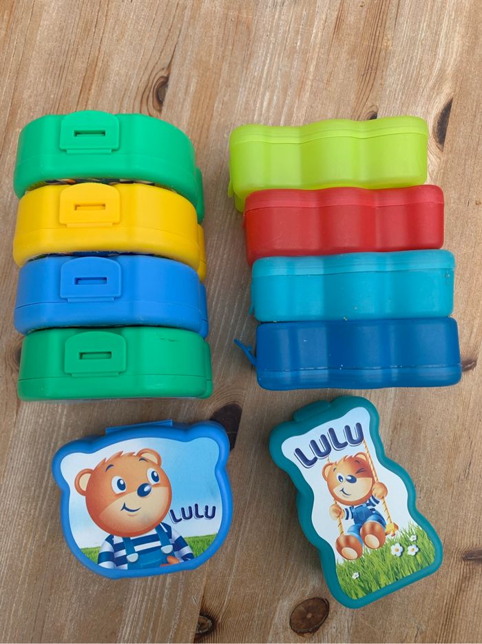 Lot de boites à biscuits / goûter