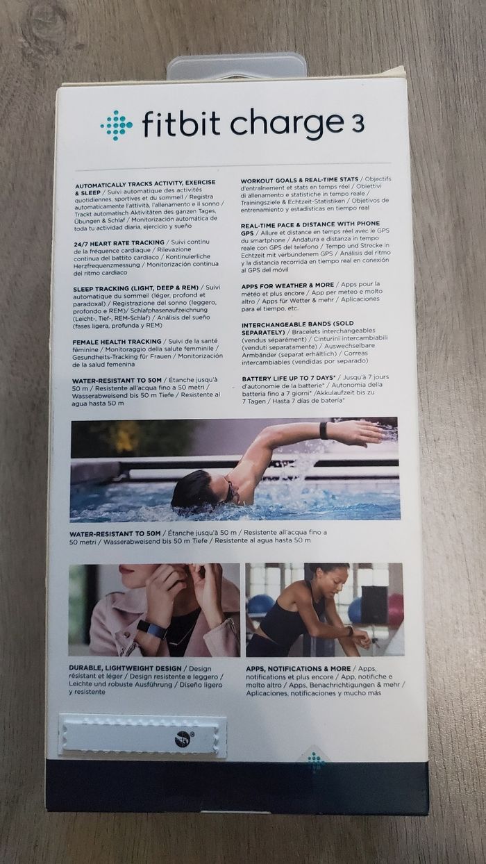 Bracelet Connecté Fitbit Charge 3. - photo numéro 2