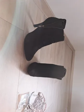 Bottines suedine