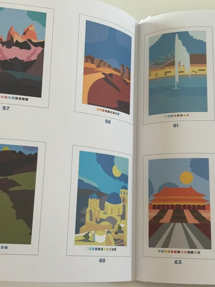 100 coloriages mystères - Tour du Monde - Hachette - photo numéro 4