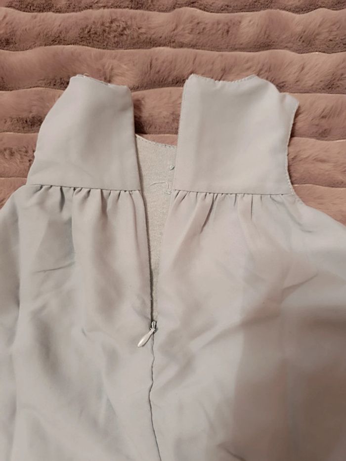 Robe chasuble doublée T. 3 mois - photo numéro 5