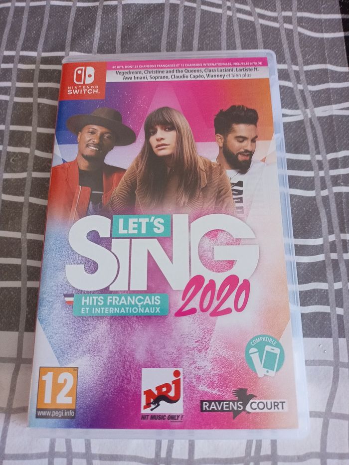 Nintendo Switch let s sing 2020