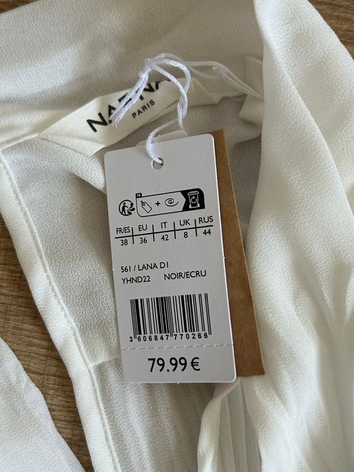 Combinaison noire et blanche neuve Naf Naf taille 38 (valeur 80€) - photo numéro 10