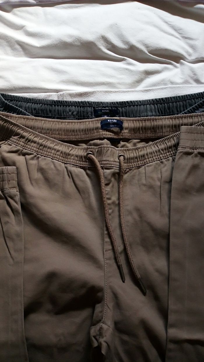 Lot de 2 pantalons homme - photo numéro 3