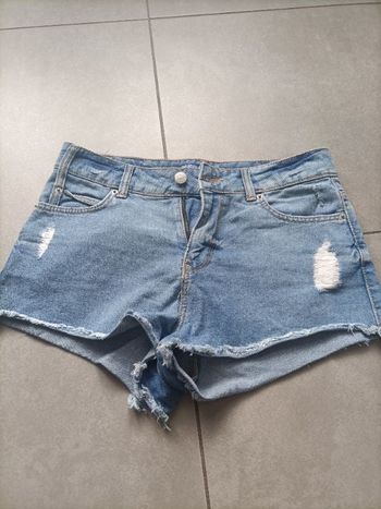 Short en jean