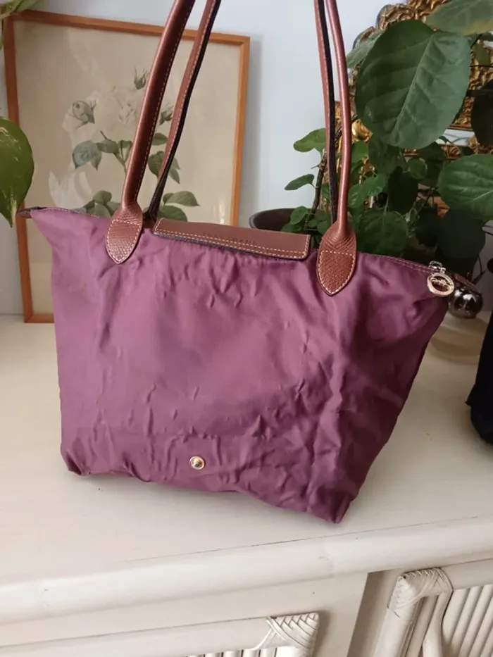 Pliage Longchamp violet taille M - photo numéro 4