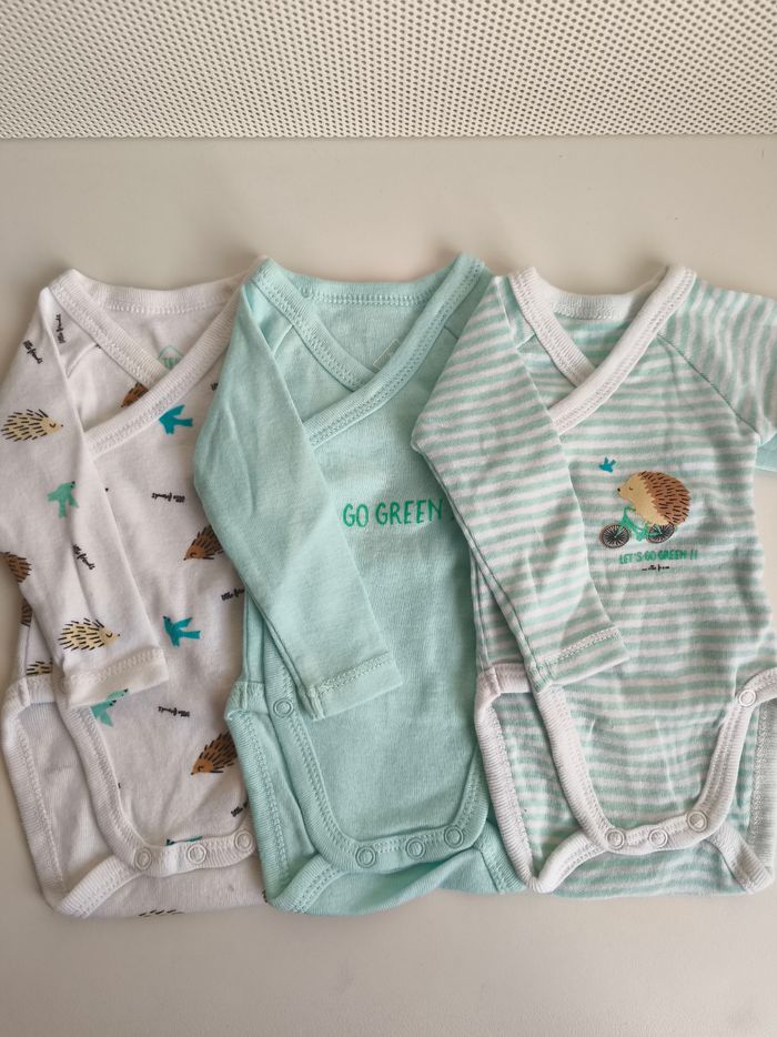 Lot de 3 bodies naissance