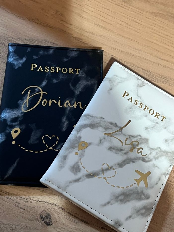 Étui passeport personnalisé - photo numéro 3