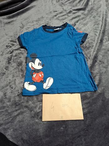 T-shirt manches courtes 4 ans