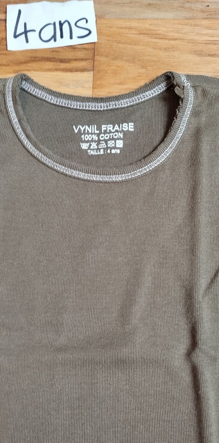 T-shirt fille 4 ans - photo numéro 3