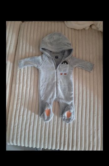 Combinaison chaude 3mois kiabi pingouin