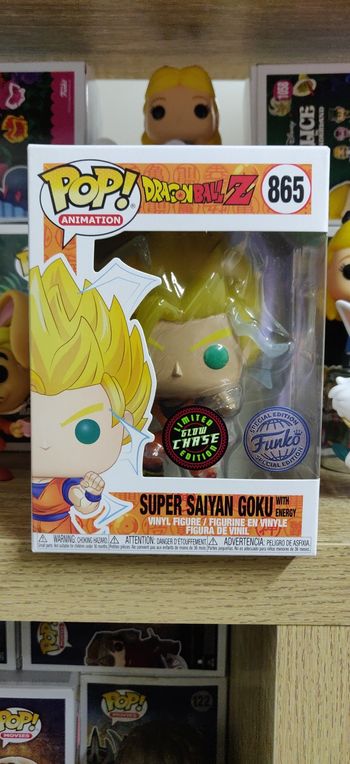 Funko pop super sayan Goku 865 chase dragonball z
