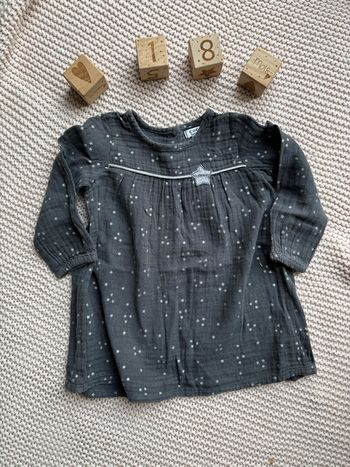 robe gaz de coton