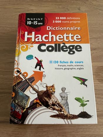 Dictionnaire Hachette collège