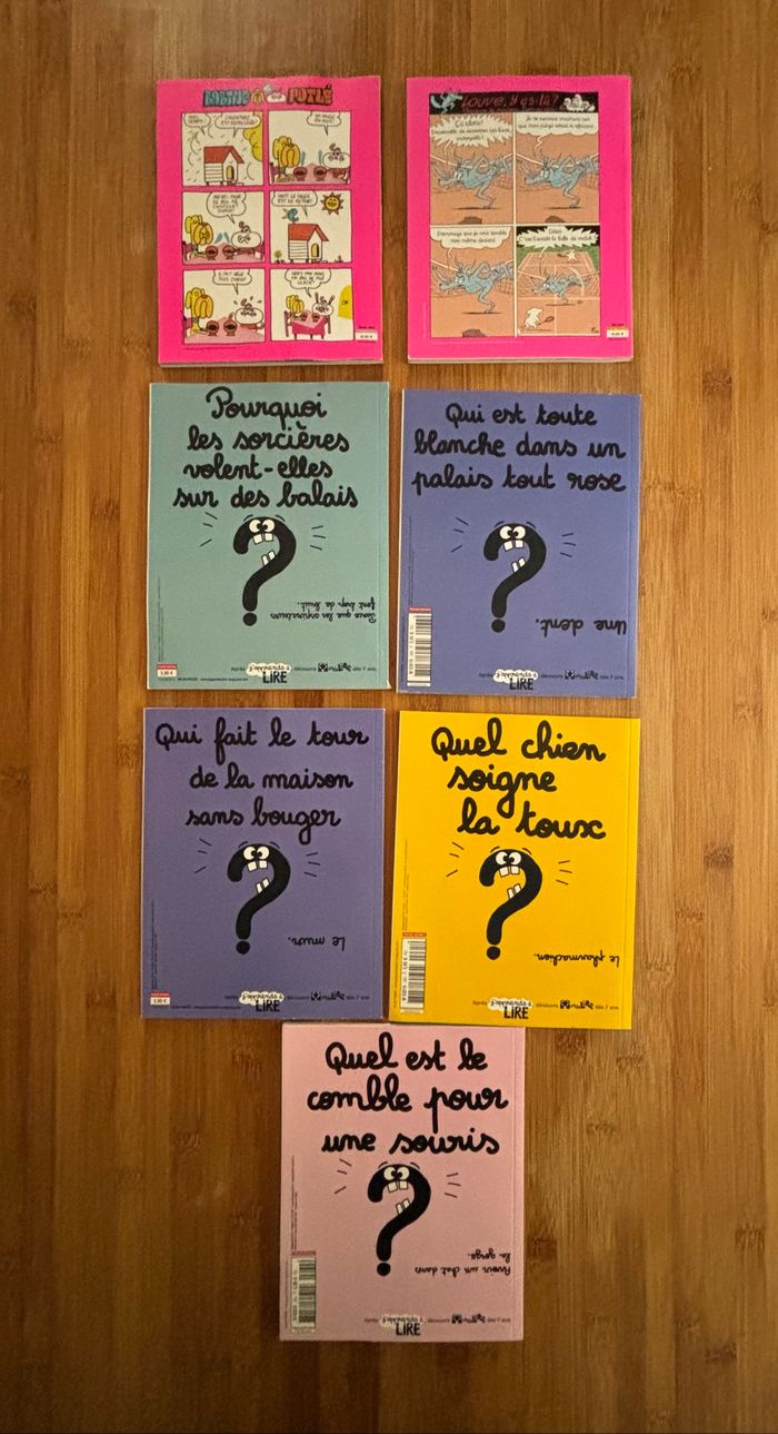 Lot de 7 livres - photo numéro 2
