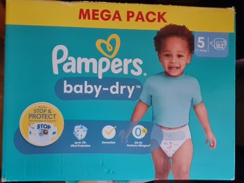 Couches pampers taille 5