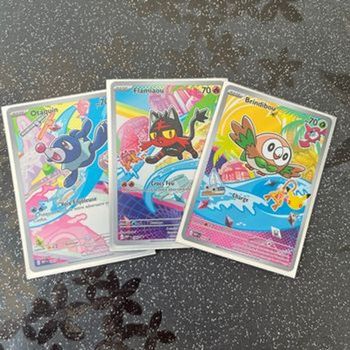 Pokémon 30 ans 3 illustrations