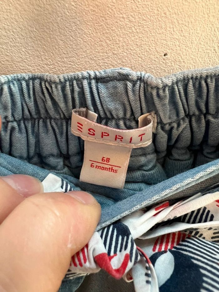 Bermuda jean esprit 6 mois - photo numéro 3