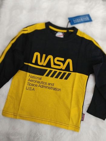 Tee-shirt manches longues  Nasa, Beyond the rainbow, neuf