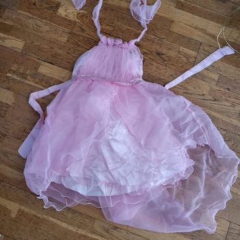 Robe de soirée fille rose