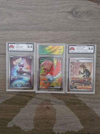 Lot de cartes Gradée.