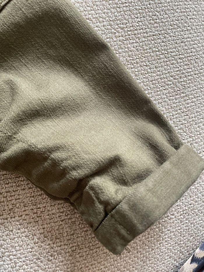 Salopette jean kaki Vertbaudet 6mois - photo numéro 4