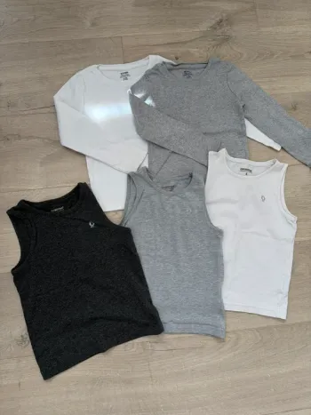 Lot de 5 maillots de corps