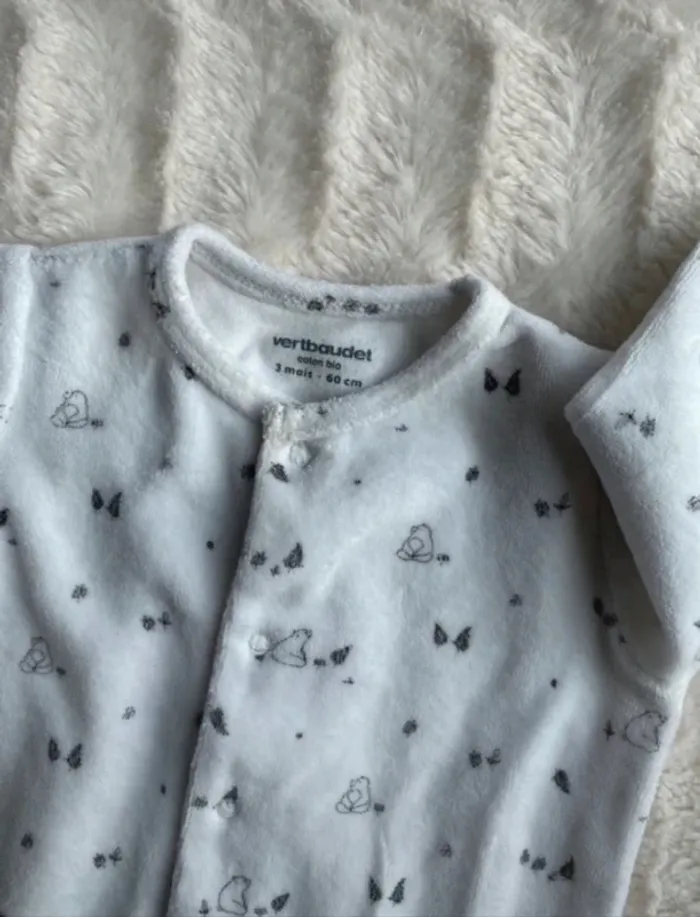 Pyjama velour verbaudet - photo numéro 2