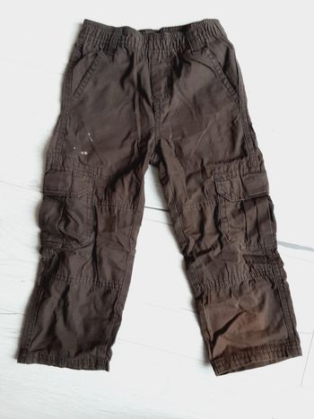 Vêtement garçon pantalon marron 3 ans
