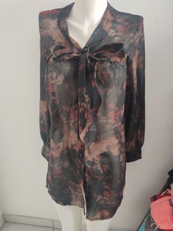 #kytieSfemme. Tunique chemise blouse manches longues taille S