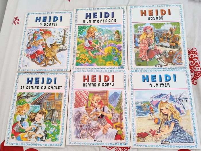 Lot de livres Heidi