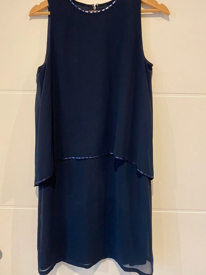 Robe esprit 38 marine portée une fois