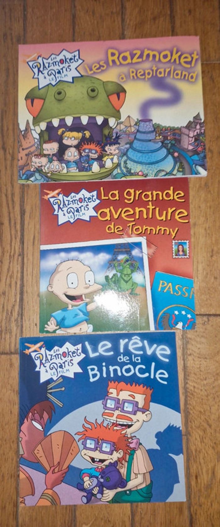Lot de 3 livres les Razmoket à Paris