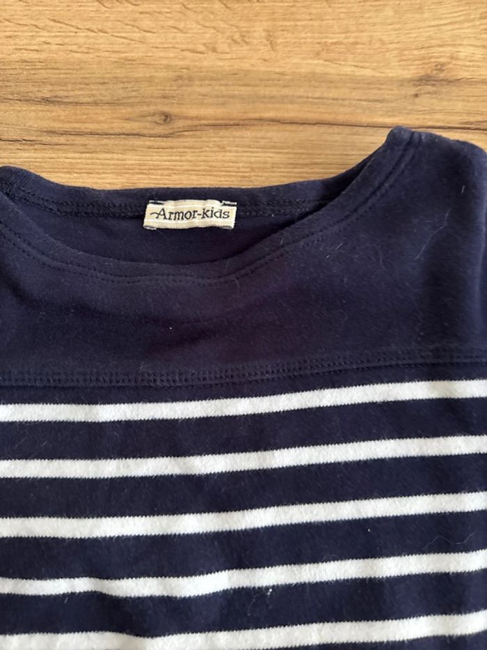 Marinière T-shirt 2 ans - photo numéro 3