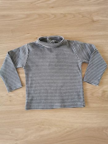 Tee shirt Col roulé 9 mois
