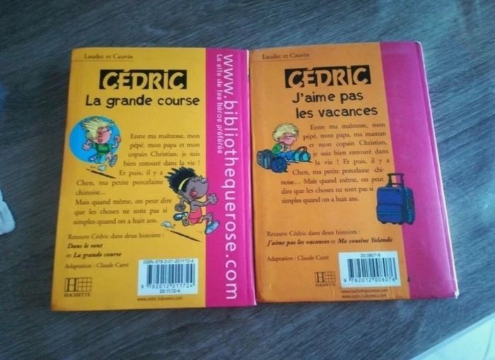 Lot de 2 livres Cédric - photo numéro 2
