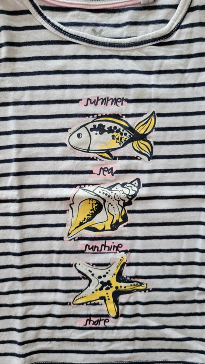 Lot tee-shirts été fille 2-4 ans - photo numéro 7