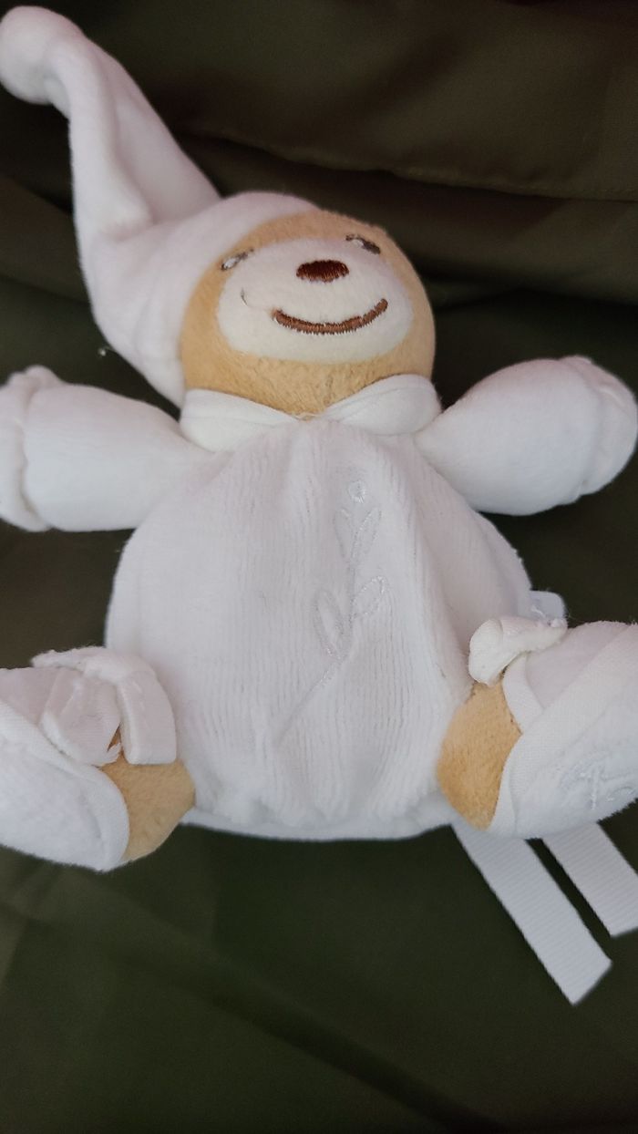Doudou Ours Kaloo - Blanc - photo numéro 3
