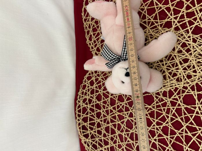 Doudou peluche ours rose NOUNOURS - photo numéro 3