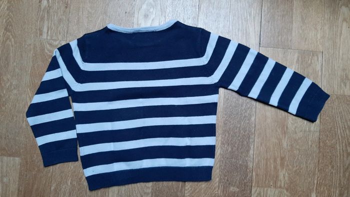 Pull rayé 2/3ans - photo numéro 3