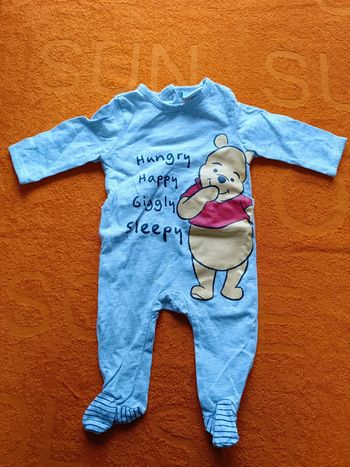 Pyjama coton Winnie l'ourson mixte 3 mois