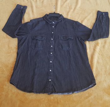 Chemise en jean fluide