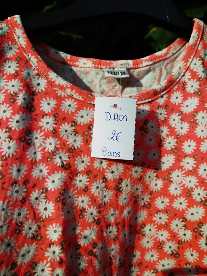 D1701 - robe fille 8 ans - photo numéro 3