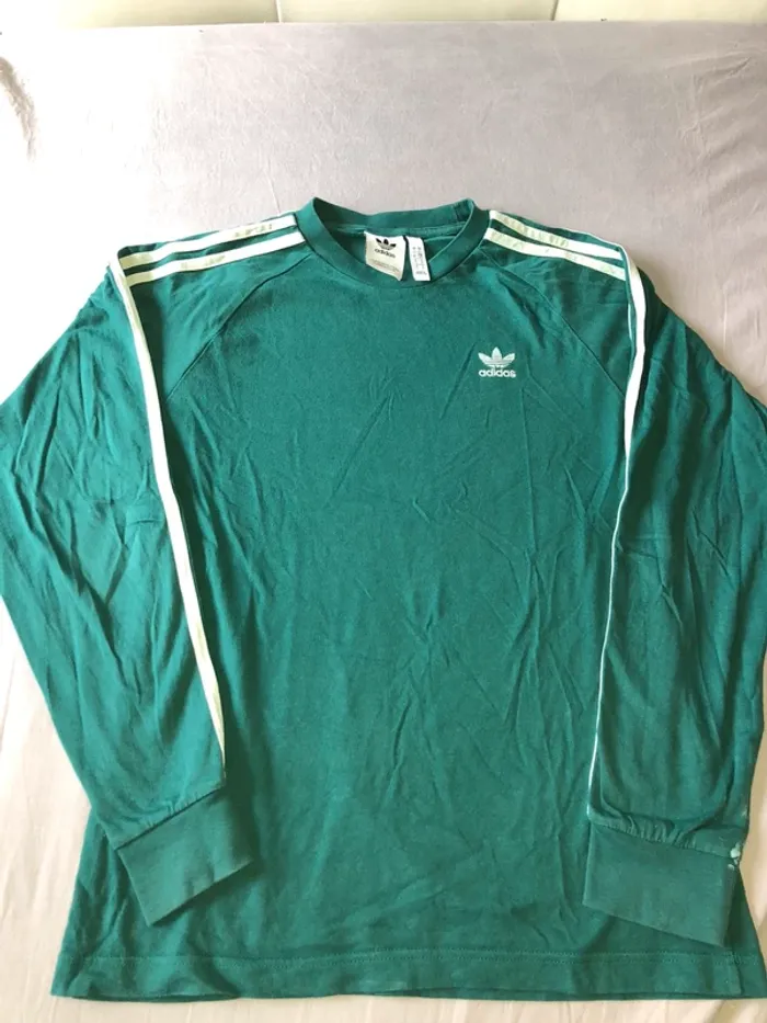 t-shirt manche longue adidas - photo numéro 2