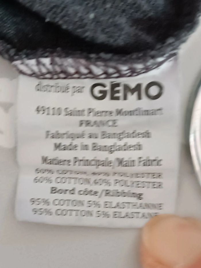 T-shirt manches longues gris - photo numéro 4