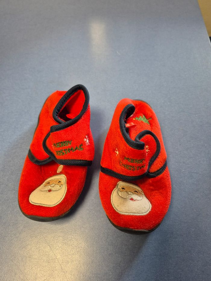 chausson enfant noel taille 26