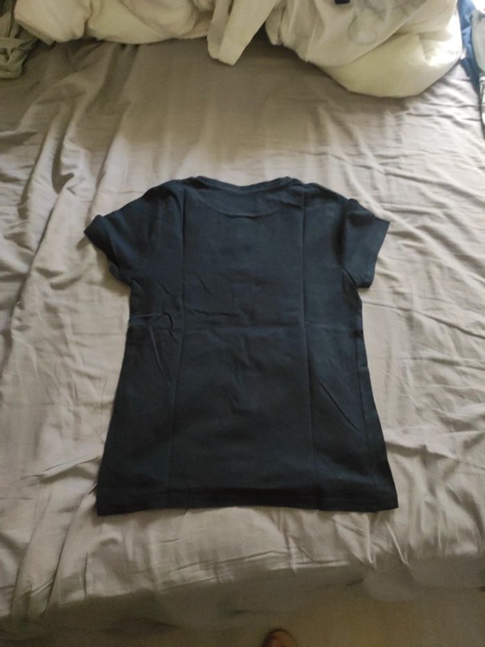 Tee shirt enfant garçon manche courte bleu foncé taille 10 ans Kiabi - photo numéro 2